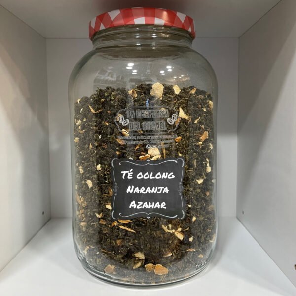 Té oolong, naranja y azahar.