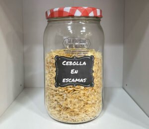 Cebolla en escamas