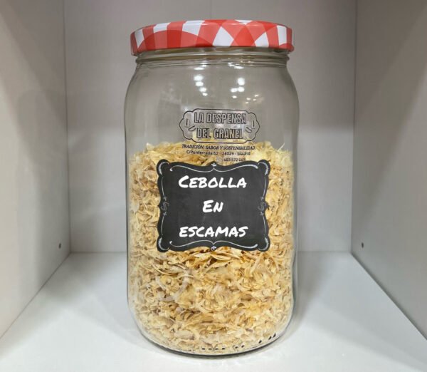 Cebolla en escamas