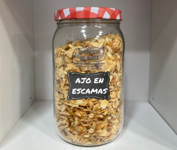 Ajo en escamas