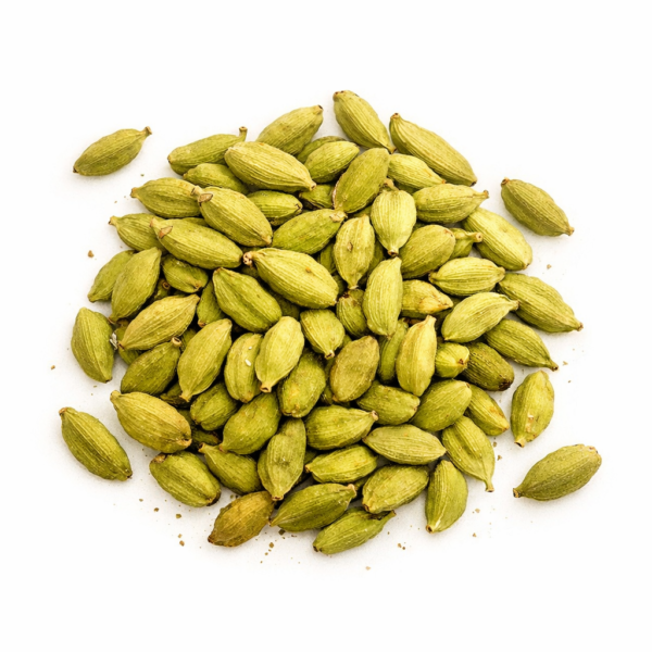 El cardamomo en grano es una de las especias más elegantes y aromáticas del mundo culinario. Sus pequeñas vainas verdes guardan en su interior semillas intensamente perfumadas, con un aroma fresco, dulce y ligeramente cítrico, acompañado de delicadas notas mentoladas y florales. Al abrir o machacar los granos, se libera un perfume envolvente que transforma cualquier receta en una experiencia sensorial. Es esencial en la cocina india, árabe y oriental, donde aromatiza currys, arroces y guisos, pero también brilla en repostería, panes, cafés e infusiones especiadas. En formato en grano, el cardamomo conserva su aroma y propiedades durante mucho más tiempo que molido. Permite infusionarlo, machacarlo al momento o usarlo entero, ofreciendo control total sobre la intensidad del sabor. Una especia gourmet imprescindible para quienes buscan sofisticación y autenticidad en la cocina.