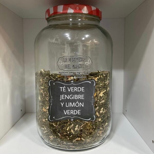 Té verde jengibre y limón verde