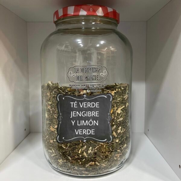 Té verde jengibre y limón verde a granel