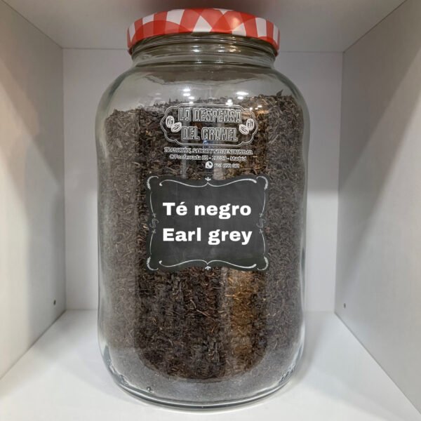 Té negro earl grey PREMIUM a granel
