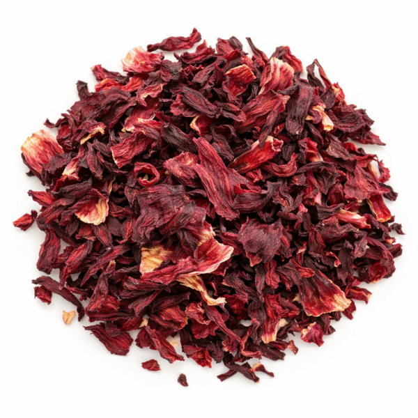 Hibisco Flor de Jamaica a granel El hibisco, también conocido como flor de Jamaica, es una planta muy apreciada por su intenso color rojo y su sabor ácido y refrescante. Se utiliza tradicionalmente en infusión en diferentes culturas, tanto en bebidas calientes como frías. En LA DESPENSA DEL GRANEL seleccionamos flores de hibisco secas de calidad, perfectas para preparar infusiones con carácter, llenas de color y con un perfil aromático muy agradable. Al infusionarse, el hibisco ofrece una bebida vibrante, con notas frutales y un punto ácido que lo hace especialmente refrescante. Es habitual encontrarlo en mezclas con ingredientes como el Rooibos, la Menta o cítricos. Su versatilidad permite disfrutarlo tanto caliente como frío, siendo una opción muy popular en épocas de calor. El formato a granel permite ajustar la cantidad según preferencia, mantener su frescura y reducir el uso de envases.