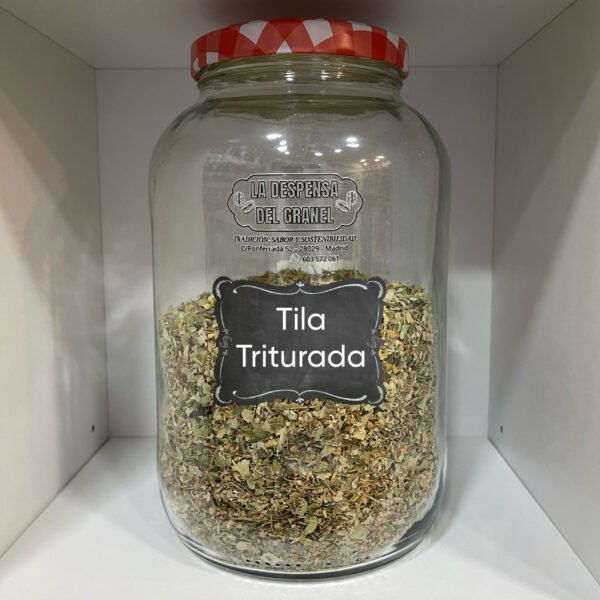 Tila triturada a granel
