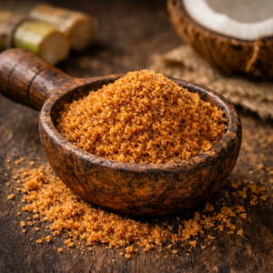 Azúcar de Coco ecológica a granel La azúcar de coco ecológica es un endulzante natural con un sabor suave y notas caramelizadas que evocan el azúcar mascabado. Se obtiene de la salvia de la palmera, que se recoge y se deja secar en tubos de bambú, siguiendo un proceso artesanal que conserva sus propiedades y su aroma tropical. Utilizada desde hace siglos en el Sureste Asiático y en la India, especialmente en las regiones del sur, esta azúcar se ha convertido en una alternativa habitual a la caña de azúcar. Su índice glucémico bajo la hace apta para un consumo moderado por personas diabéticas, y además aporta minerales esenciales como hierro, zinc y potasio, lo que la convierte en una opción más saludable y equilibrada. En La Despensa del Granel seleccionamos productos de alta calidad y elaboración artesanal, alejados de la producción masiva. Todos nuestros envases son 100 % biodegradables, reafirmando nuestro compromiso con el medio ambiente y el consumo responsable.