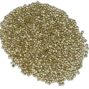 Suavidad, Versatilidad y Nutrición Natural. La quinoa blanca ecológica tiene sabor suave y ligeramente dulce. Textura ligera y esponjosa tras la cocción. Rica en proteínas vegetales y fibra. Ideal para ensaladas, bowls y guarniciones. Un pseudocereal saludable, nutritivo y versátil.