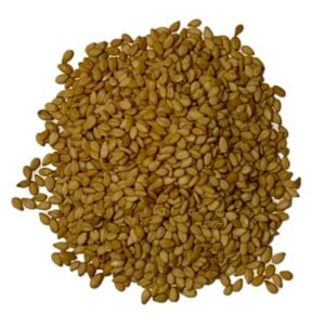Sésamo dorado eco Pequeñas Semillas, Grandes Beneficios El sésamo dorado es una semilla milenaria llena de sabor y nutrientes. Destaca por su toque tostado suave y su gran versatilidad en la cocina. Ideal para recetas dulces y saladas, aporta textura y valor nutricional. Un básico imprescindible para una alimentación consciente y natural.