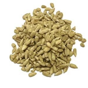 Pipas de girasol cruda peladas Un pequeño alimento con un gran valor nutricional. Semilla cruda sin tostar. Rica en proteínas y fibra. Fuente natural de vitamina E. Textura crujiente y sabor suave. Perfecta para snacks y recetas saludables.