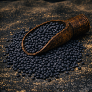 Lenteja Beluga o Caviar a granel Legumbre gourmet rica en proteína