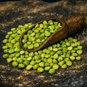 Guisante Verde Pelado partido a granel Legumbre vegetal rica en proteína