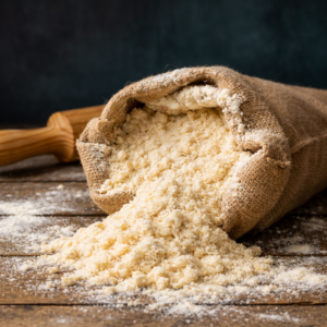 Alternativa saludable sin gluten para repostería artesanal, Fuente natural de proteínas vegetales y grasas insaturadas. Rica en vitamina E, magnesio y anti